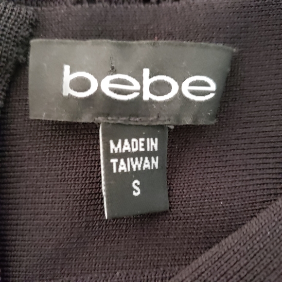 bebe strapless black lace dress size small - Picture 2 of 5